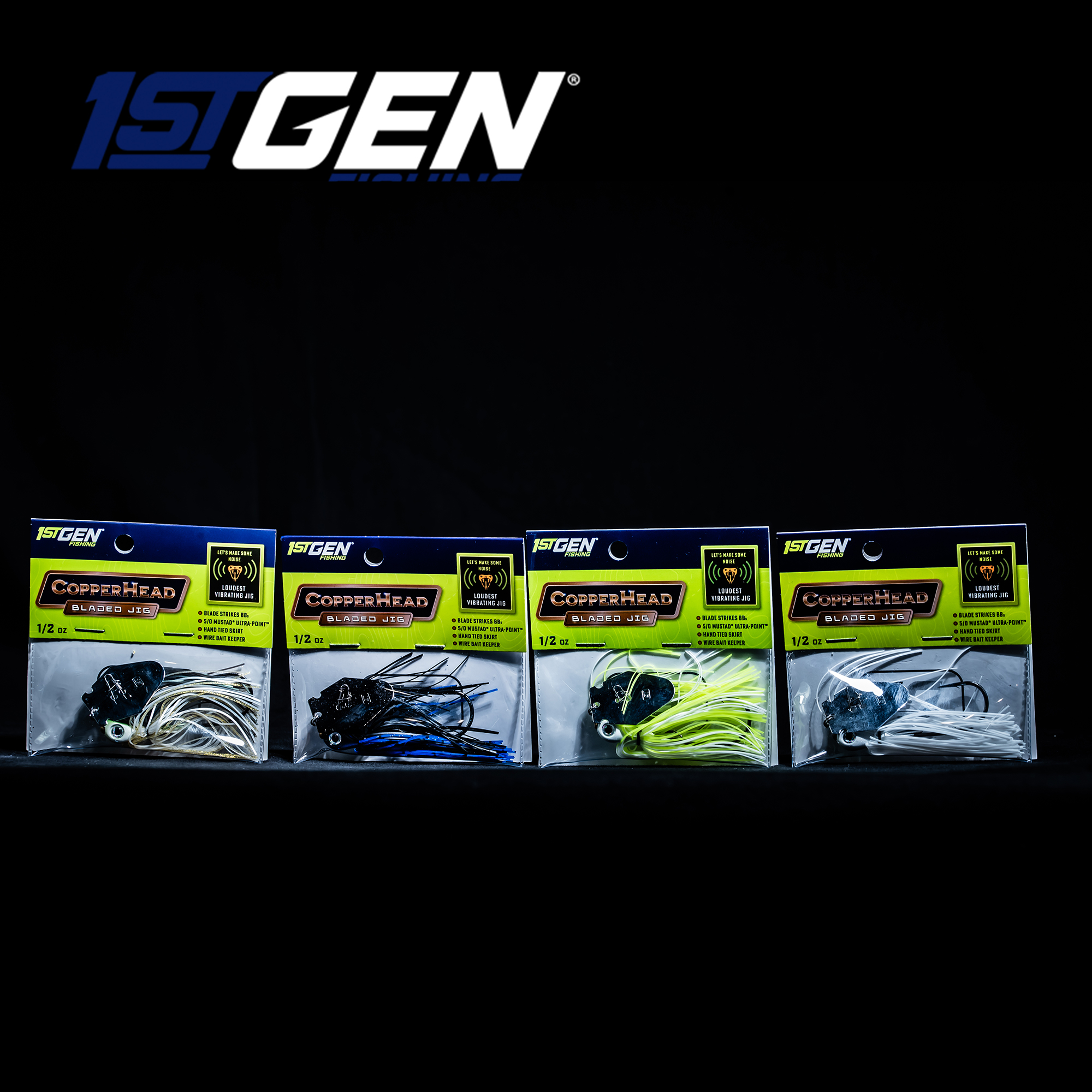 1ST GEN COPPERHEAD BLADED JIG MINI – Image 2