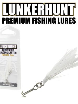 LUNKERHUNT RIGGING PLUME BLANCHE
