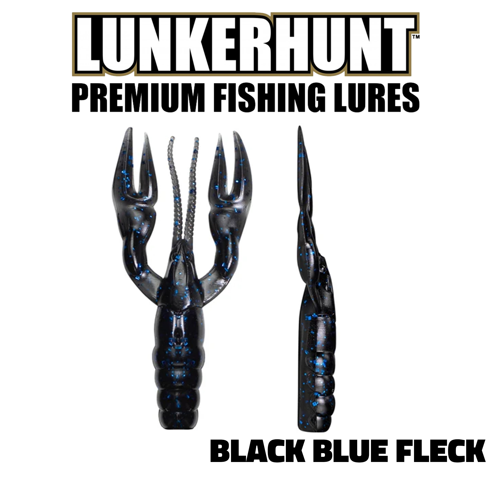 Leurre ned rig LUNKERHUNT FINESSE CRAW - 8 PACK – Image 3