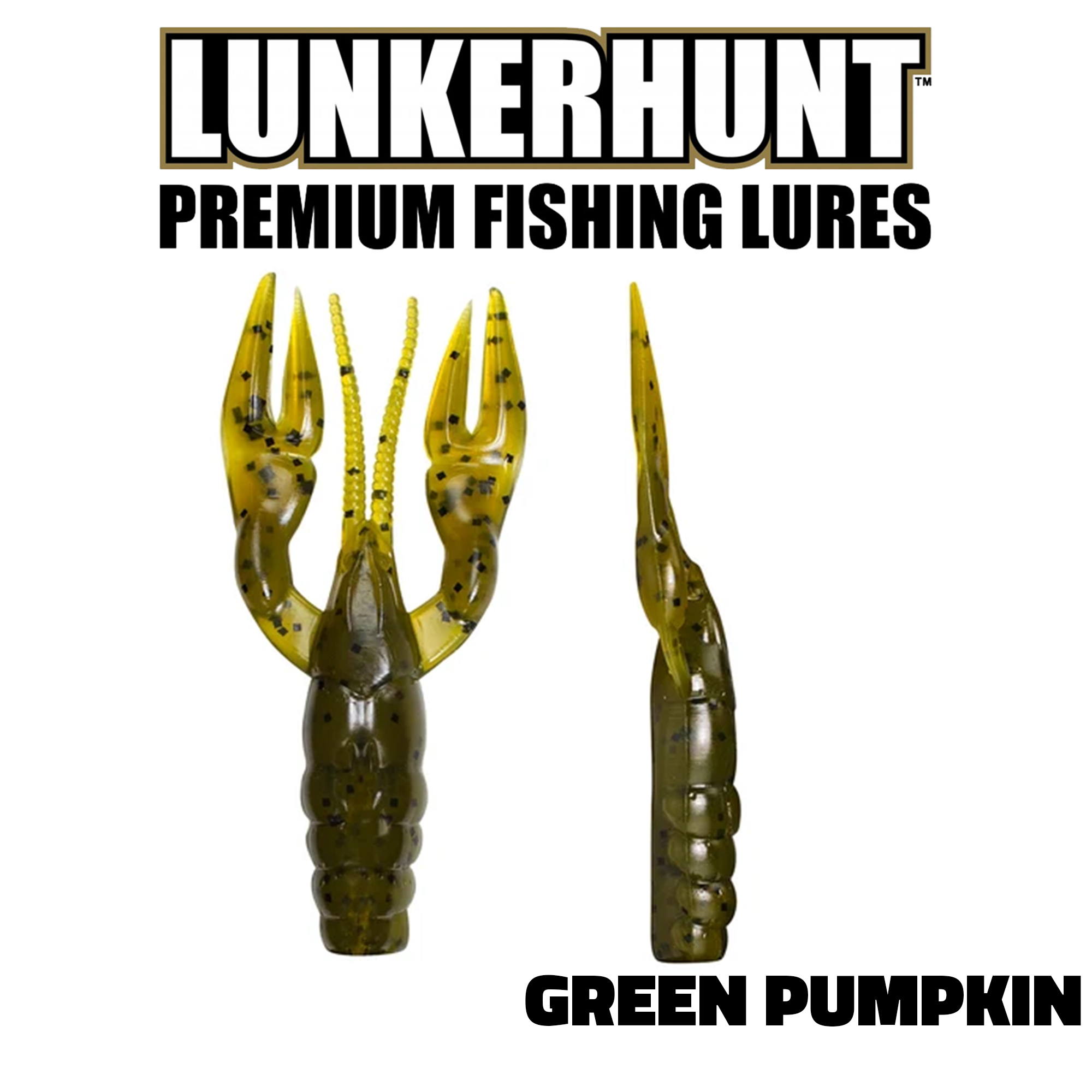 Leurre ned rig LUNKERHUNT FINESSE CRAW - 8 PACK – Image 6