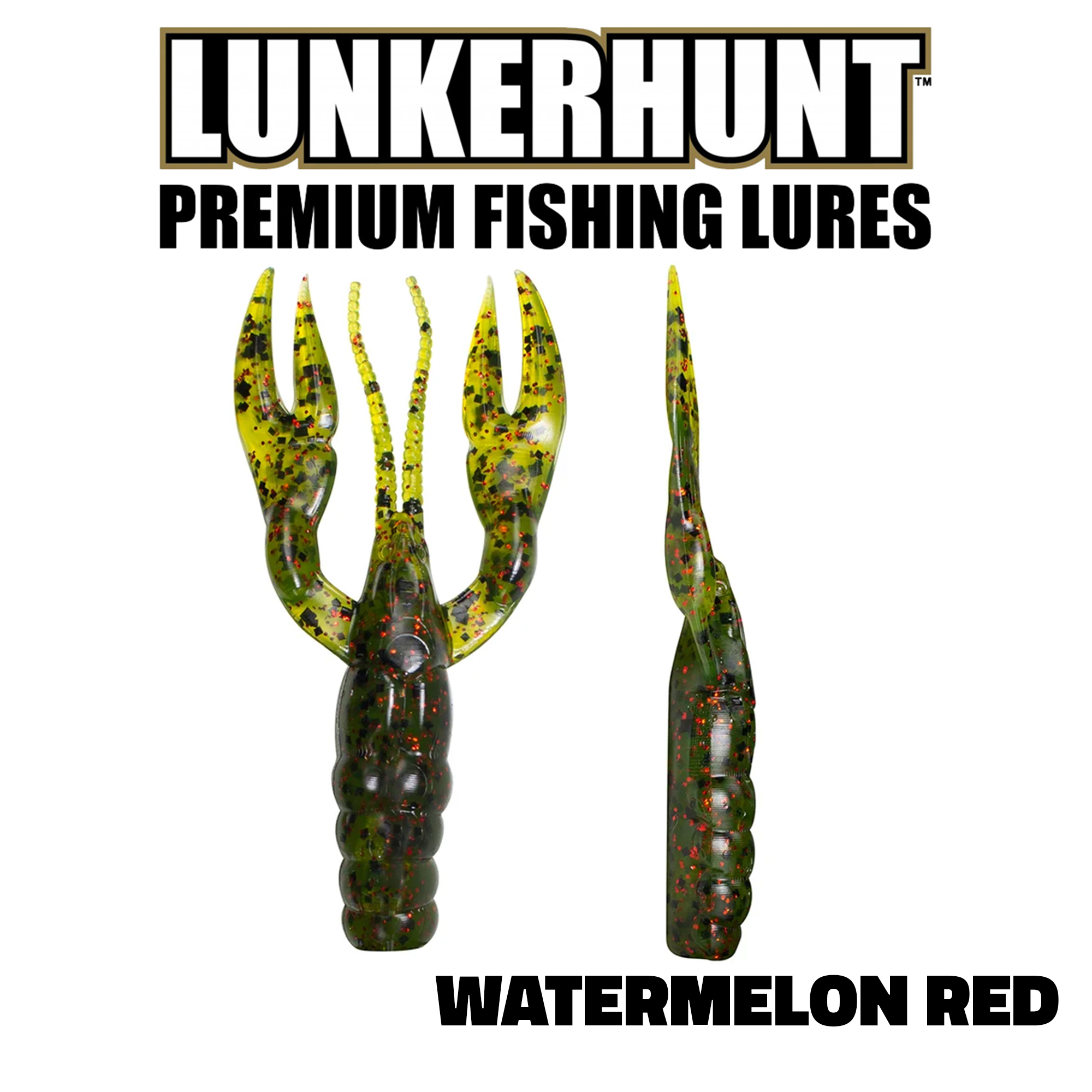 Leurre ned rig LUNKERHUNT FINESSE CRAW - 8 PACK – Image 4