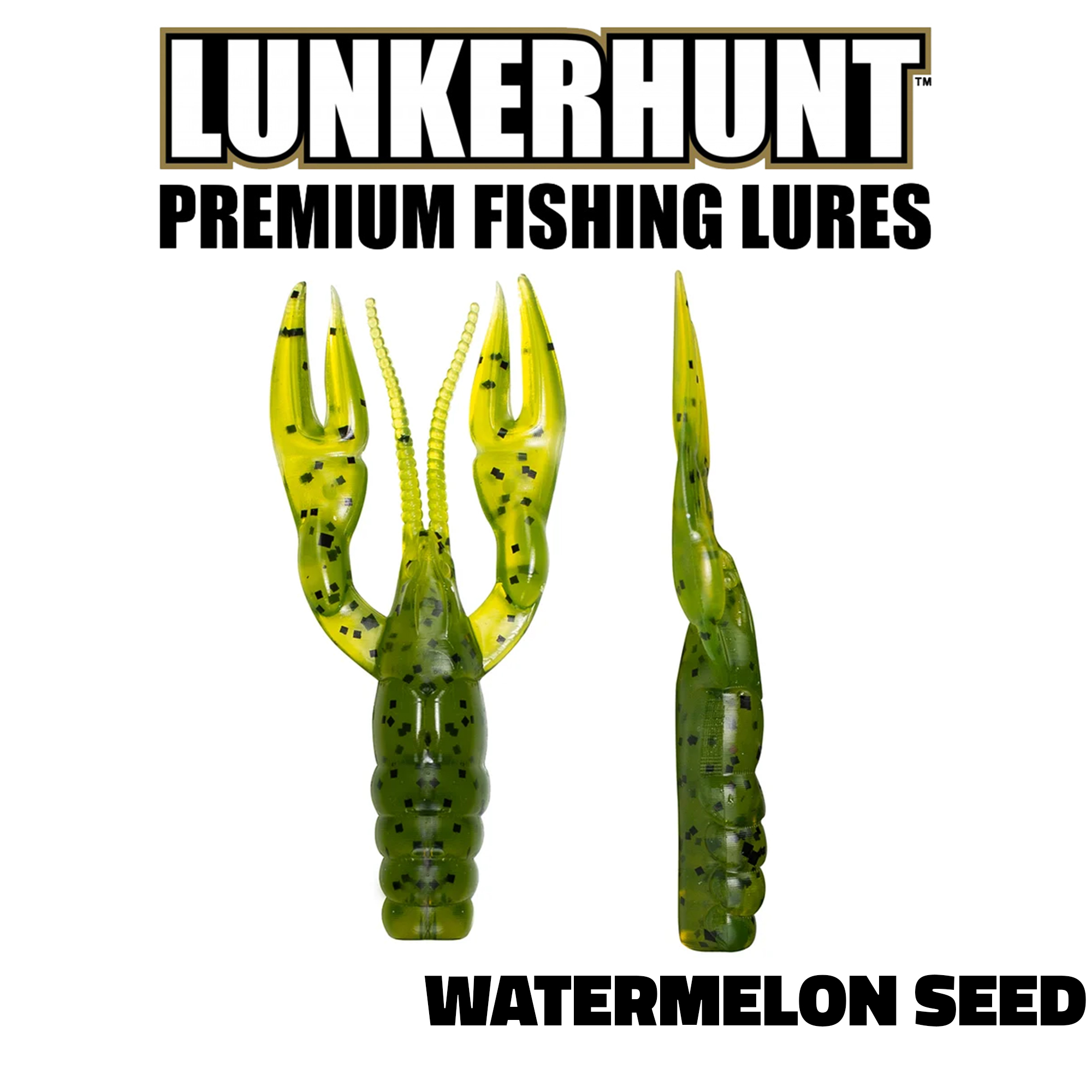 Leurre ned rig LUNKERHUNT FINESSE CRAW - 8 PACK – Image 5