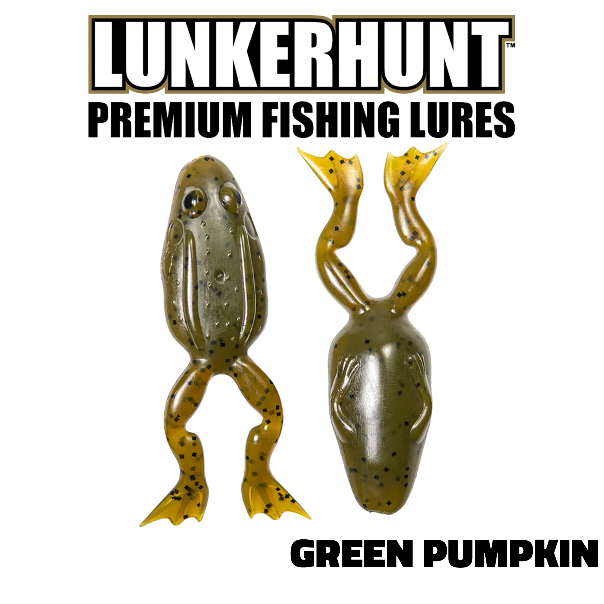 Leurre ned rig LUNKERHUNT FINESSE FROG - 5 PACK – Image 3