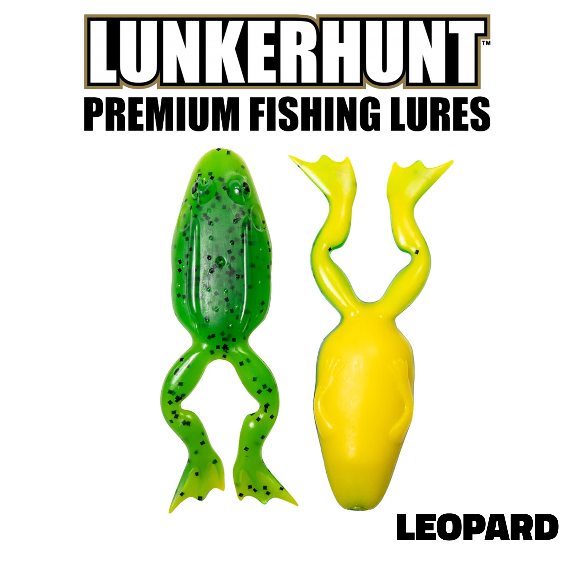 Leurre ned rig LUNKERHUNT FINESSE FROG - 5 PACK
