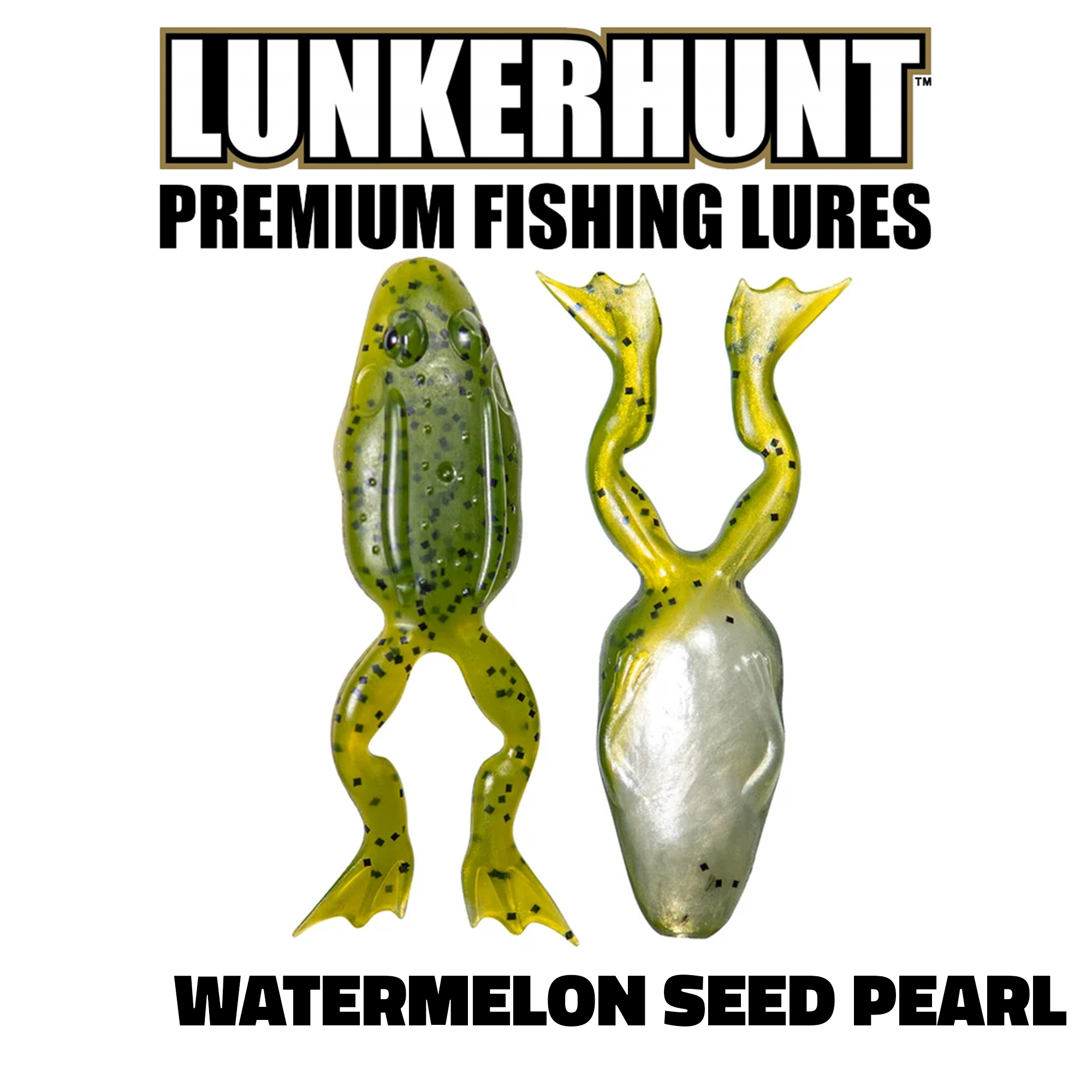 Leurre ned rig LUNKERHUNT FINESSE FROG - 5 PACK – Image 2