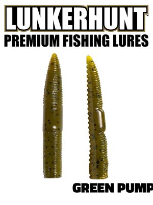 Leurre ned rig LUNKERHUNT FINESSE WORM - 8 PACK