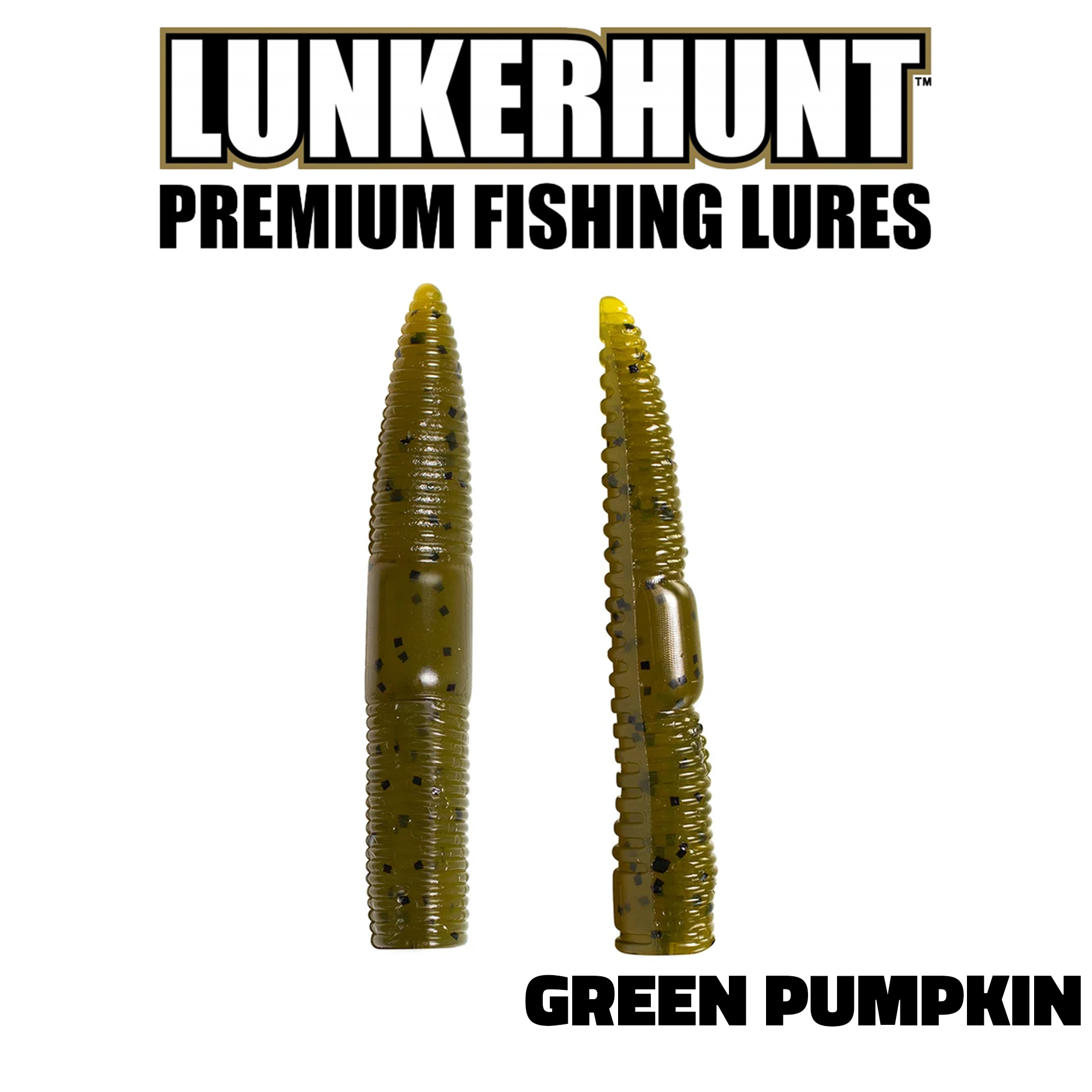 Leurre ned rig LUNKERHUNT FINESSE WORM - 8 PACK