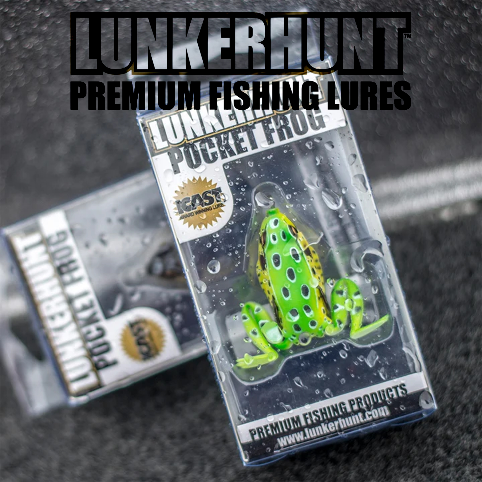 leurre LUNKERHUNT POCKET FROG