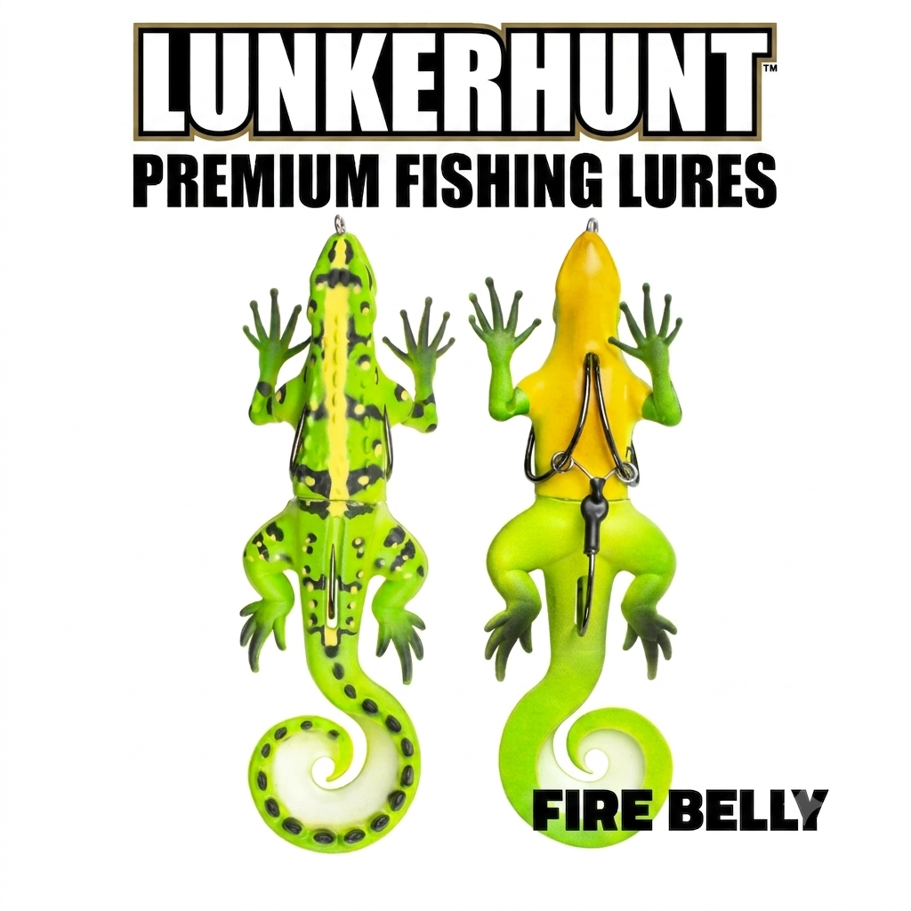 leurre LUNKERHUNT Skitter Lizard - 5.25in