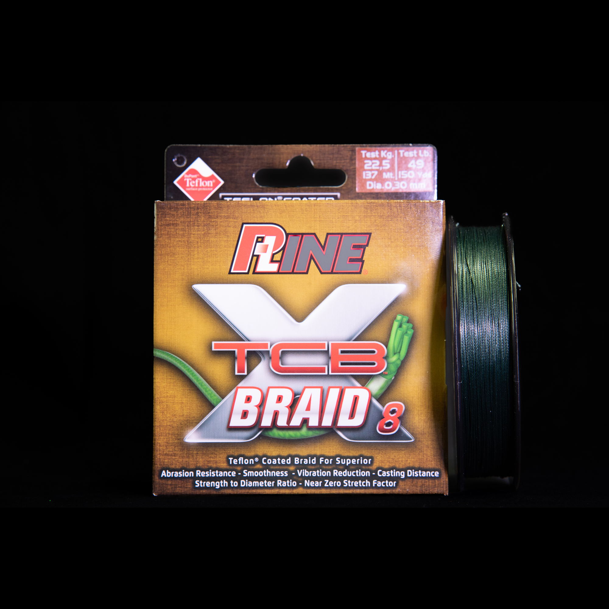 Tresse P-LINE X TCB 8 150 YD. (GREEN) – Image 3