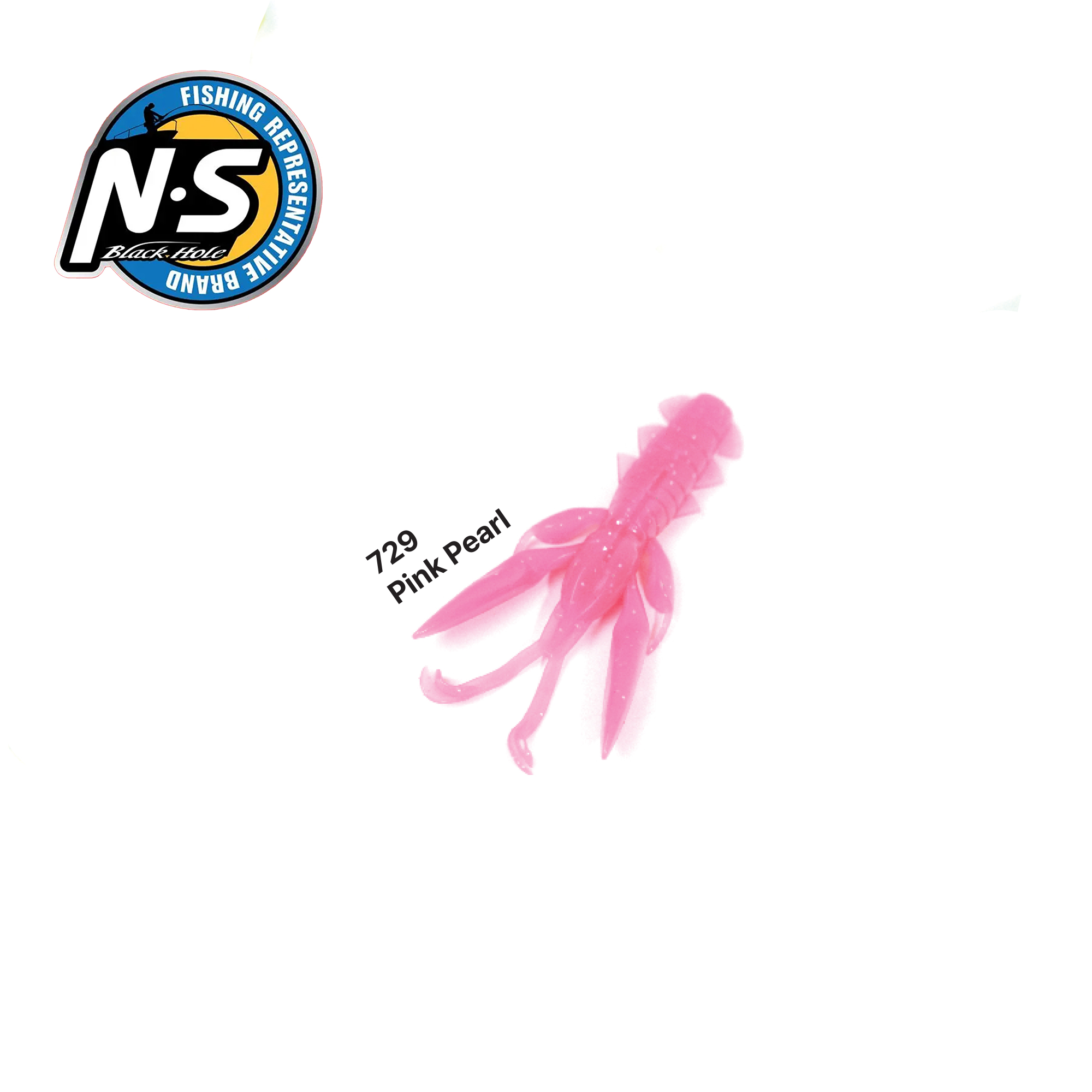 TACKLE-FLOW NS BLACKHOLE N CRAW 729 PINK PEARL