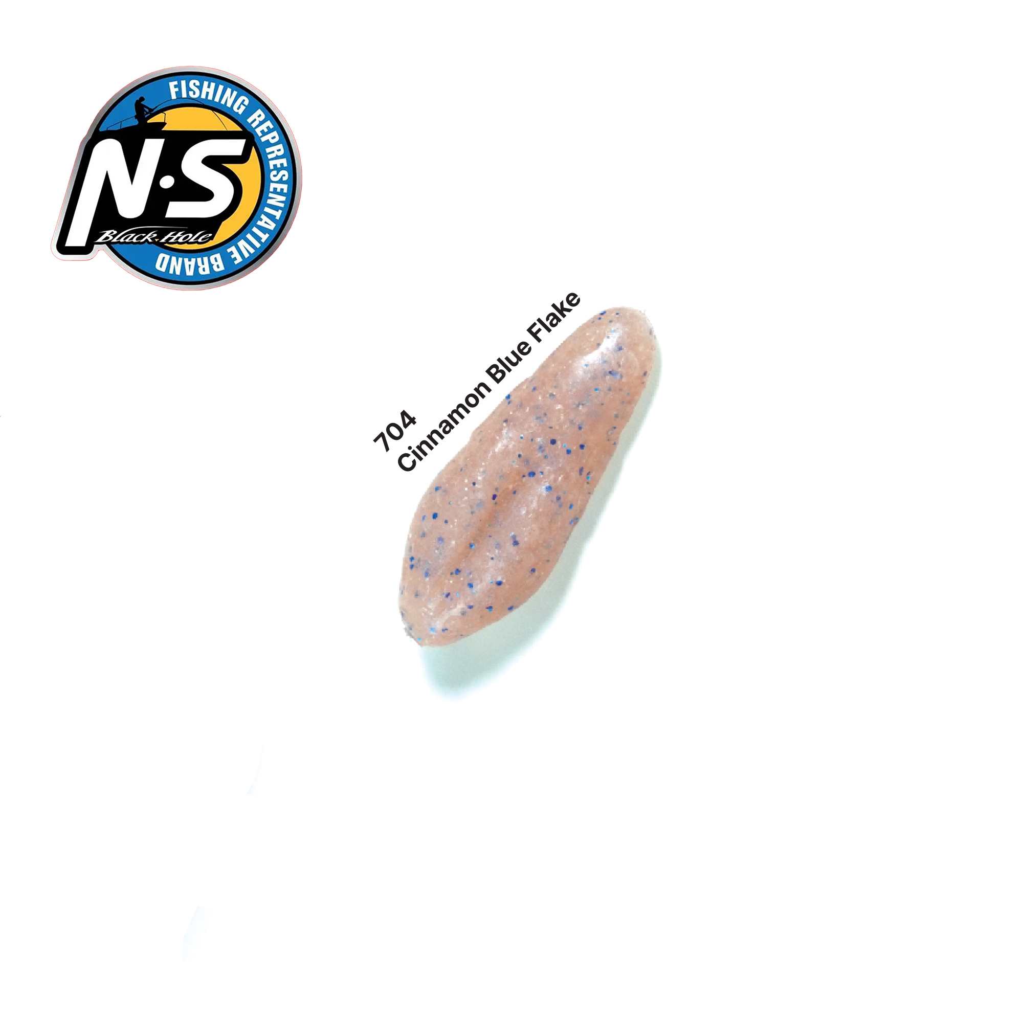 TACKLE-FLOW NS BLACKHOLE N FROG 704 CINNAMON BLUE FLAKE