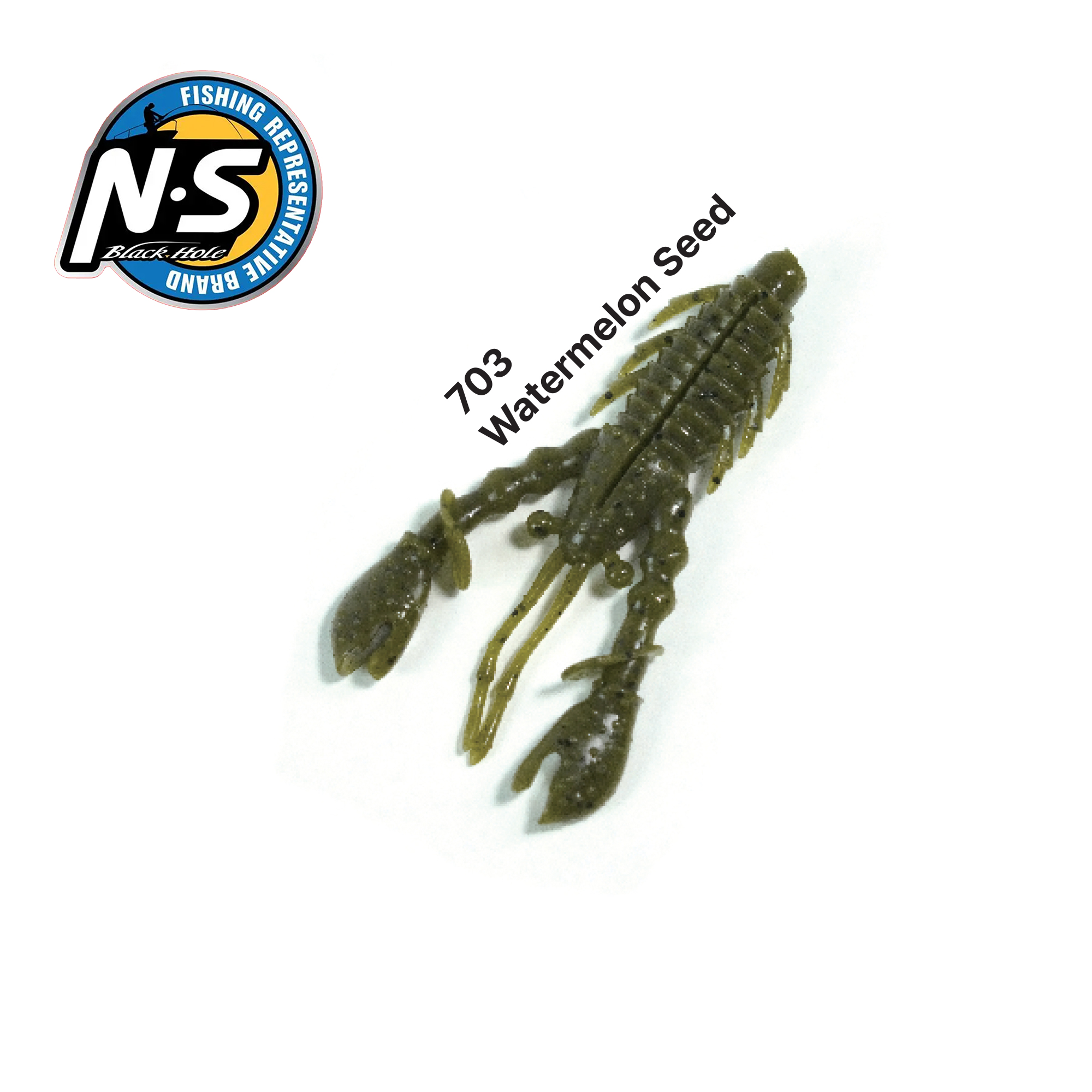 TACKLE-FLOW NS BLACKHOLE N HOG 703 WATERMELON SEED