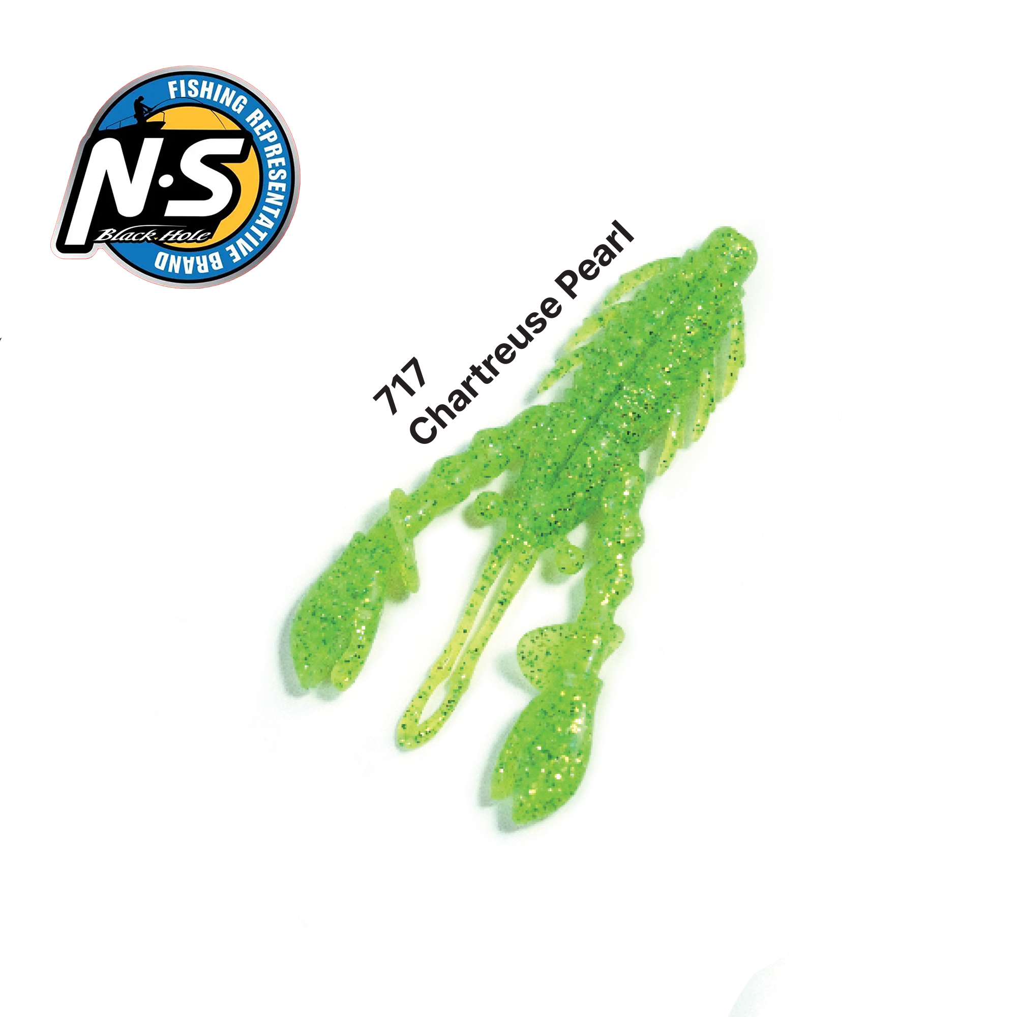 TACKLE-FLOW NS BLACKHOLE N HOG 717 CHARTREUSE PEARL