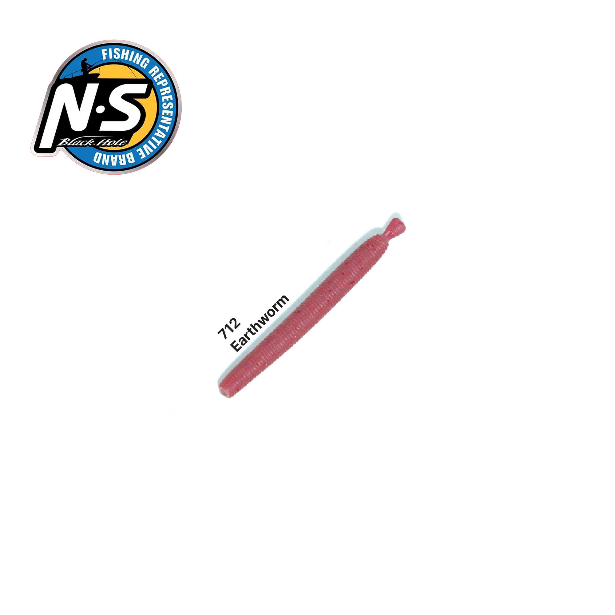 TACKLE-FLOW NS BLACKHOLE N NEEDLE STICK 712 EARTHWORM