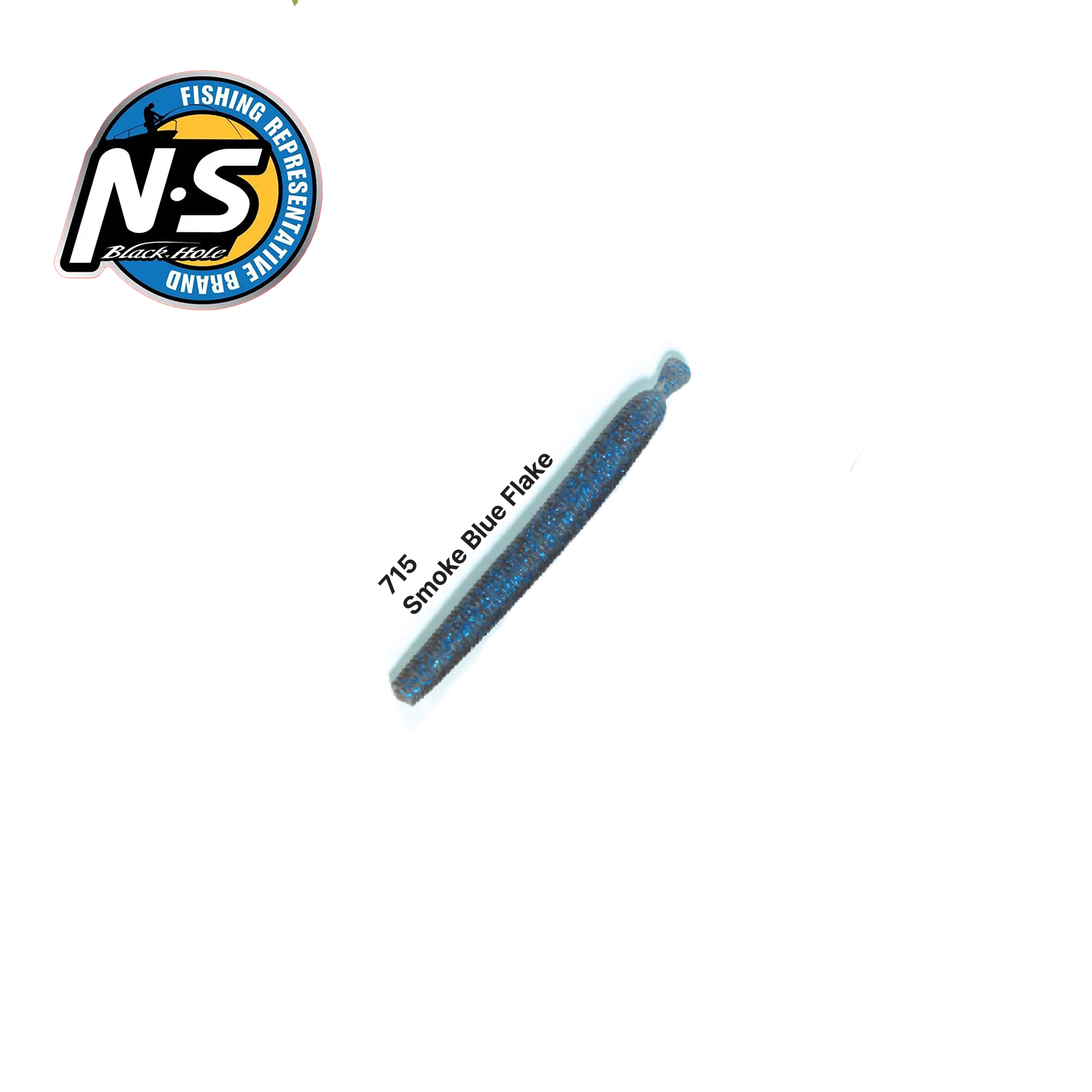 TACKLE-FLOW NS BLACKHOLE N NEEDLE STICK 715 SMOKE BLUE FLAKE