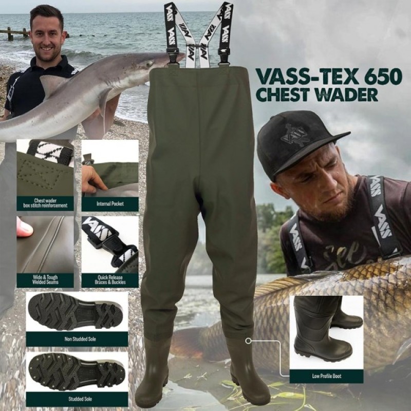 Vass-Tex 650 Series Chest Wader – Image 5