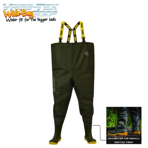 Vass-Tex 700E "WIDE-BOY" Chest Wader