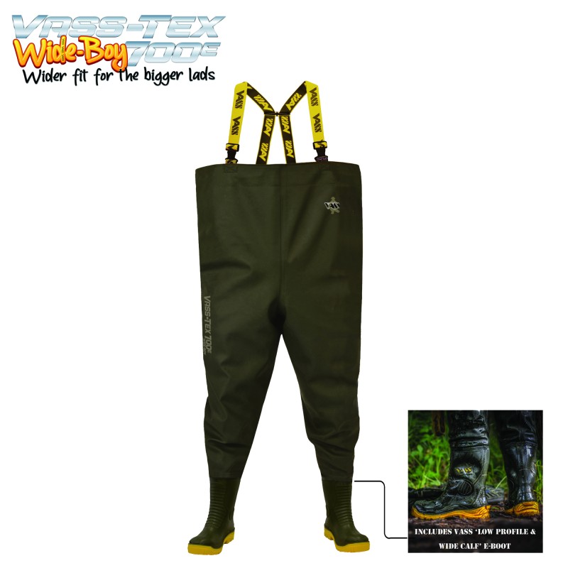 Vass-Tex 700E "WIDE-BOY" Chest Wader