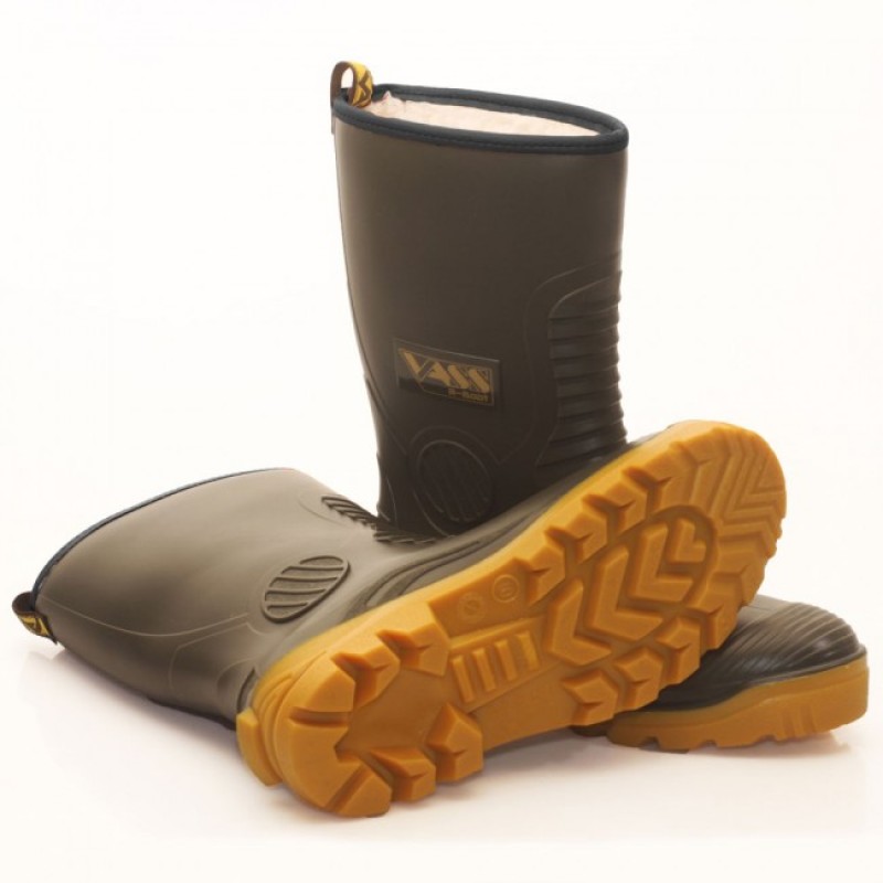 Vass R-Boot Fur Lined W/Proof Boot Khaki – Image 2