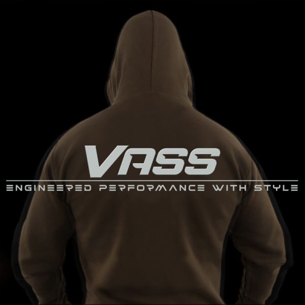 Vass 'Classic Print' Hoody Khaki Edition