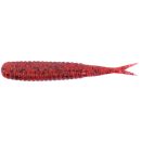tackle-flow ns black hole Leurre Souple N.S Black Hole Clarkii Shad Worm - 8Cm - Par 6 dark red