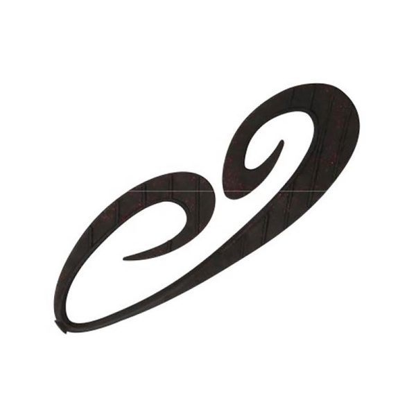 tackle-flow ns black hole Leurre Souple N.S Black Hole Furious Lava Curly - 10Cm - Par 3 502