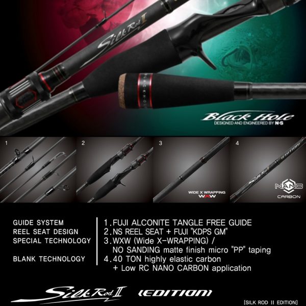 tackle-flow nsblackhole silk rod II edition 1