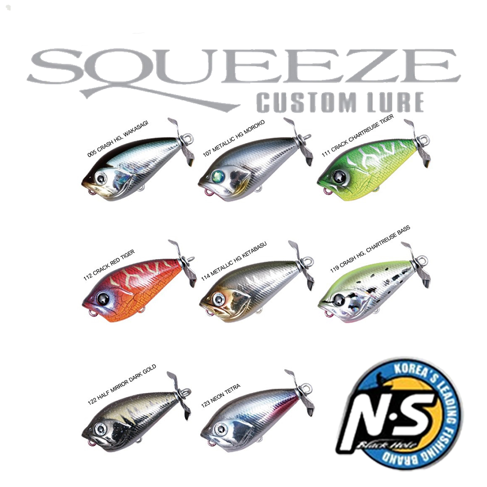 tackle-flow nsblackhole squeeze prop 45 bass lure 4