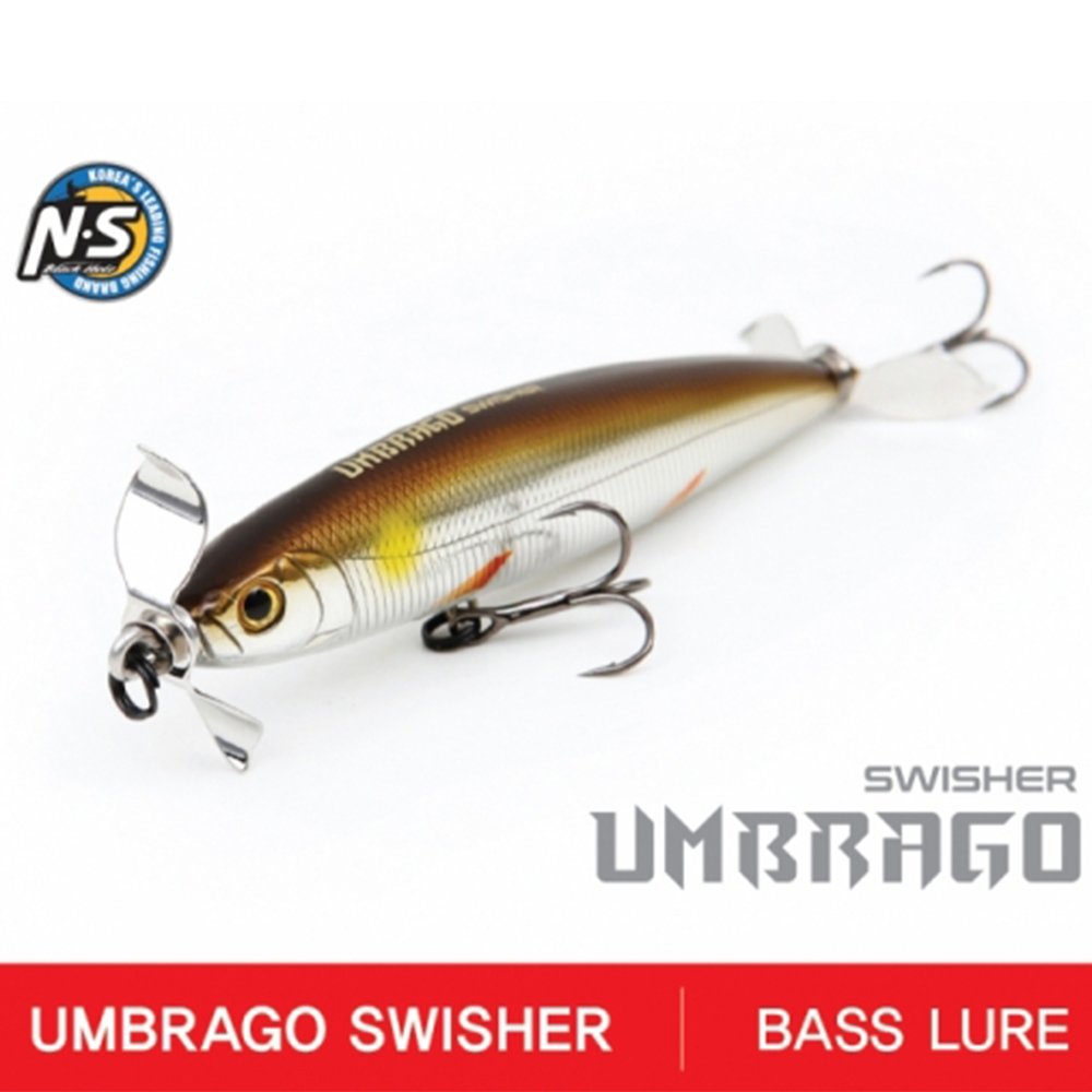 tackle-flow nsblackhole umbrago swisher bass lure